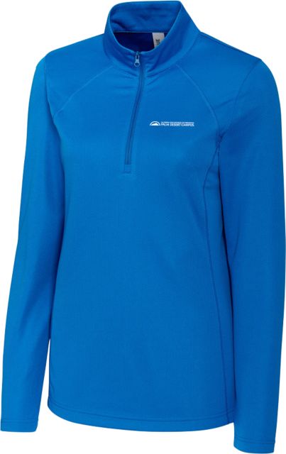 Cal State San Bernardino C&B Womens Clique Ice Pique Half Zip Cal State University San Bernardino Palm Desert Campus Institutional Horizontal - ONLINE ONLY