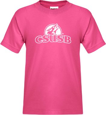 Cal State San Bernardino Youth T Shirt Primary Logo - ONLINE ONLY