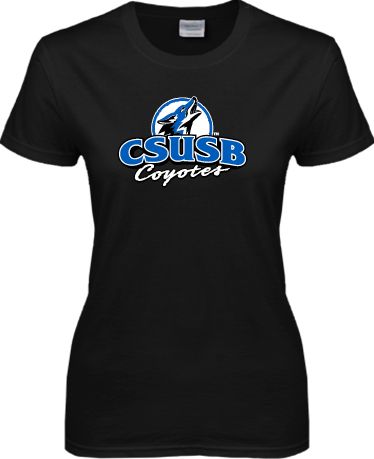 Cal State San Bernardino Womens Short Sleeve Tee CSUSB Coyotes - ONLINE ONLY