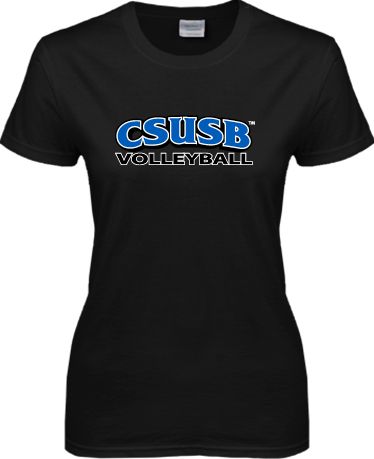 Cal State San Bernardino Ladies T Shirt Volleyball - ONLINE ONLY