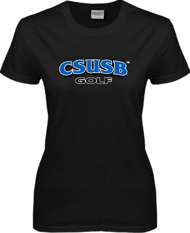 Cal State San Bernardino Ladies T Shirt Golf - ONLINE ONLY