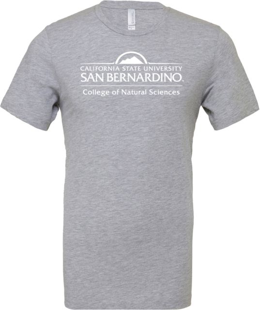 Cal State San Bernardino Bella + Canvas CVC T Shirt College of Natural Sciences - CSUSB - ONLINE ONLY