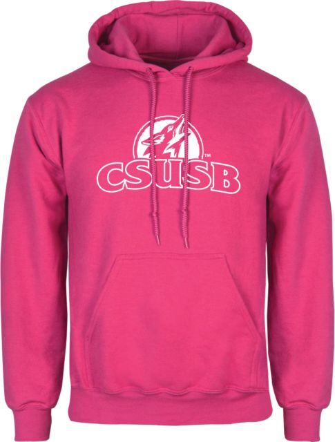 Cal State San Bernardino Womens Fleece Hoodie Primary Logo - ONLINE ONLY