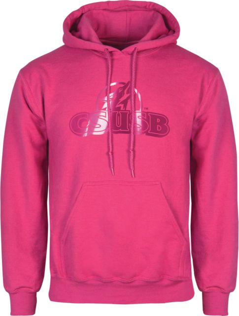 Cal State San Bernardino Womens Fleece Hoodie Cal State San Bernardino Primary Logo - ONLINE ONLY
