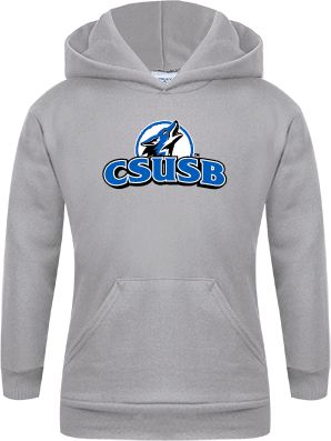 Cal State San Bernardino Youth Fleece Hood Primary Logo - ONLINE ONLY