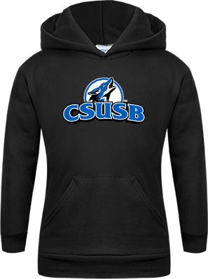 Cal State San Bernardino Youth Fleece Hoodie Primary Logo - ONLINE ONLY