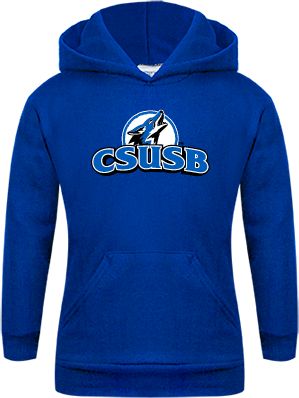 Cal State San Bernardino Youth Fleece Hoodie Primary Logo - ONLINE ONLY