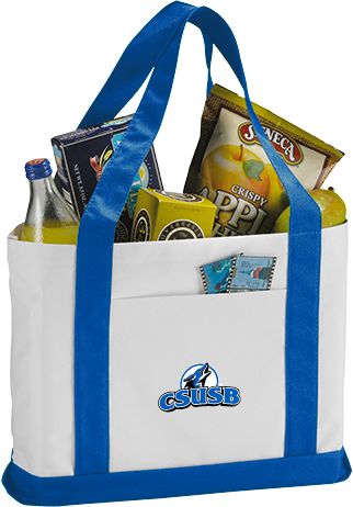 Cal State San Bernardino Contender Canvas Tote Primary Logo - ONLINE ONLY