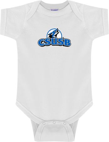 Cal State San Bernardino Infant Bodysuit Primary Logo - ONLINE ONLY