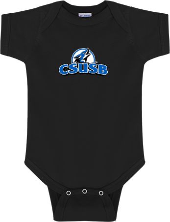 Cal State San Bernardino Infant Bodysuit Primary Logo - ONLINE ONLY