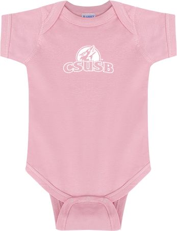 Cal State San Bernardino Infant Bodysuit Primary Logo - ONLINE ONLY