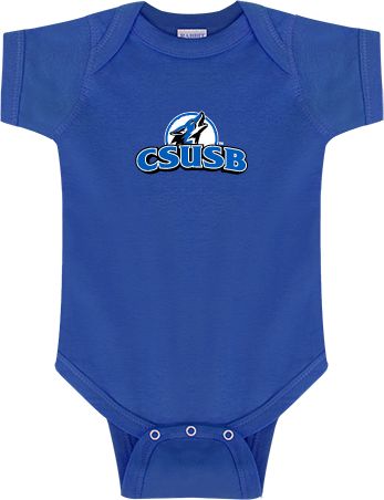 Cal State San Bernardino Infant Bodysuit Primary Logo - ONLINE ONLY