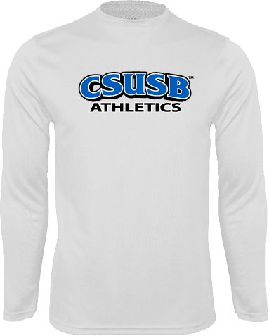 Cal State San Bernardino Performance Long Sleeve Shirt CSUSB Athletics - ONLINE ONLY