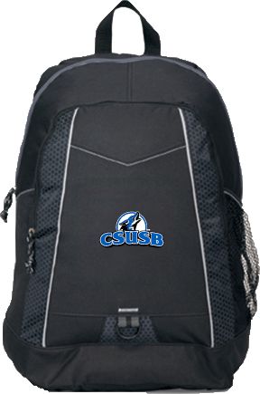 Cal State San Bernardino Impulse Backpack Primary Logo - ONLINE ONLY