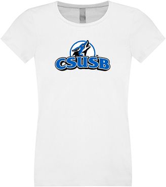 Cal State San Bernardino Next Level Girls Fashion Fit T Shirt Primary Logo - ONLINE ONLY