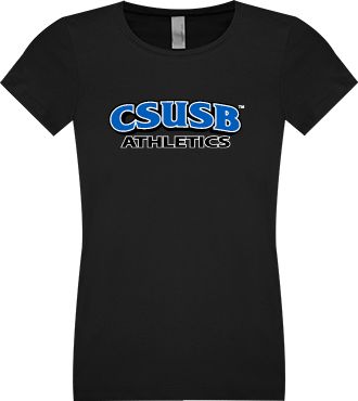 Cal State San Bernardino Next Level Girls Fashion Fit T Shirt CSUSB Athletics - ONLINE ONLY