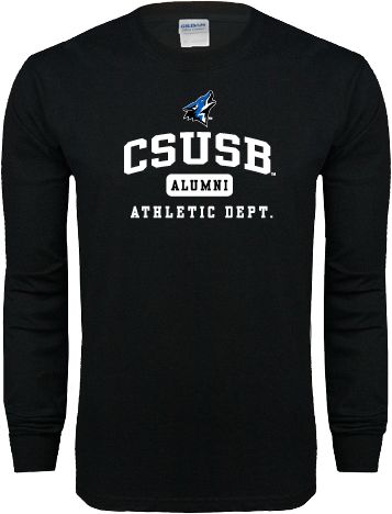 Cal State San Bernardino Long Sleeve T Shirt CSUSB Alumni Athletic Dept - ONLINE ONLY