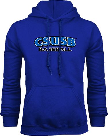 Cal State San Bernardino Fleece Hoodie Baseball - ONLINE ONLY