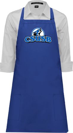 Cal State San Bernardino Full Length Apron Primary Logo - ONLINE ONLY