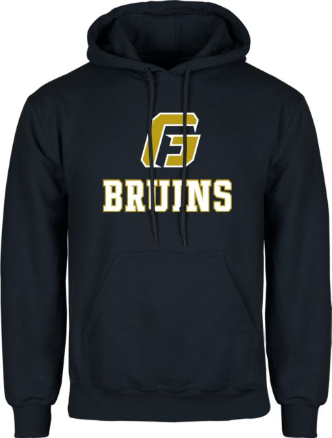 George Fox Fleece Hoodie G Bruins Stacked - ONLINE ONLY