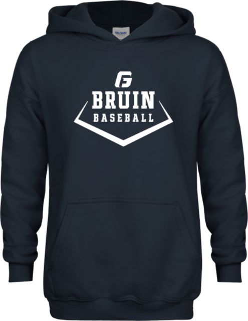 George Fox Youth Fleece Hoodie Baseball Design - ONLINE ONLY