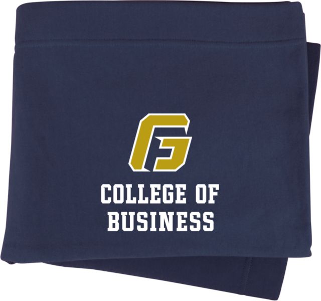 George Fox Sweatshirt Blanket College of Business - ONLINE ONLY