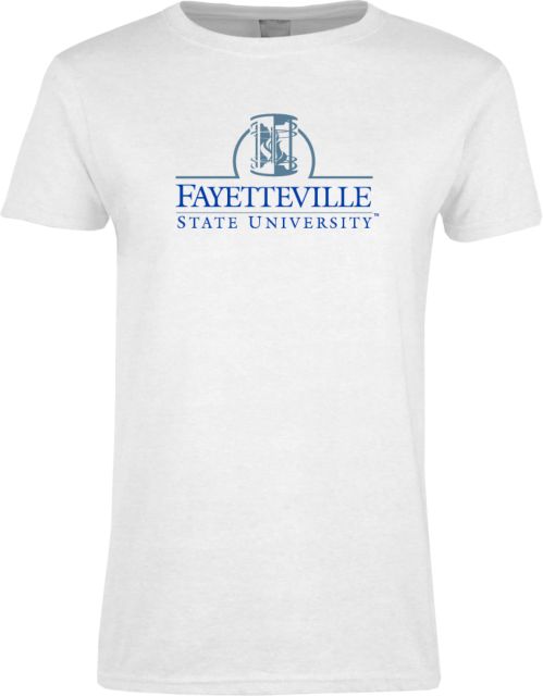 Fayetteville Ladies T Shirt Fayetteville State University Logo - ONLINE ONLY