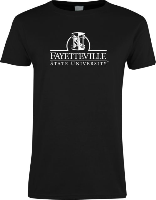 Fayetteville Ladies T Shirt Fayetteville State University Logo - ONLINE ONLY