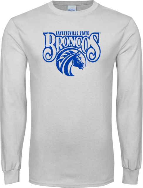 Fayetteville Long Sleeve T Shirt Official Logo Distressed - ONLINE ONLY