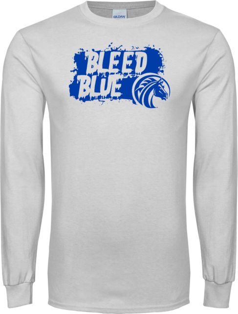 Fayetteville Long Sleeve T Shirt Bleed Blue - ONLINE ONLY