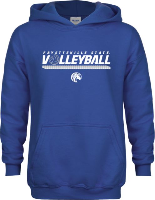 Fayetteville Youth Fleece Hoodie Volleyball Design - ONLINE ONLY