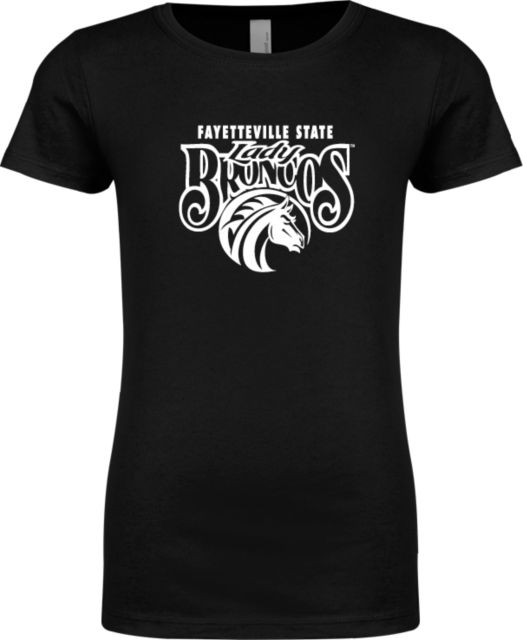 Fayetteville Next Level Girls Fashion Fit T Shirt Lady Broncos - ONLINE ONLY