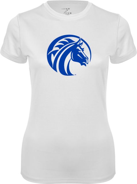 Fayetteville Ladies Syntrel Performance Tee Bronco - ONLINE ONLY