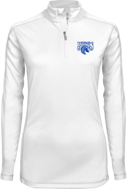 Fayetteville Ladies Syntrel Interlock 1/4 Zip Official Logo - ONLINE ONLY