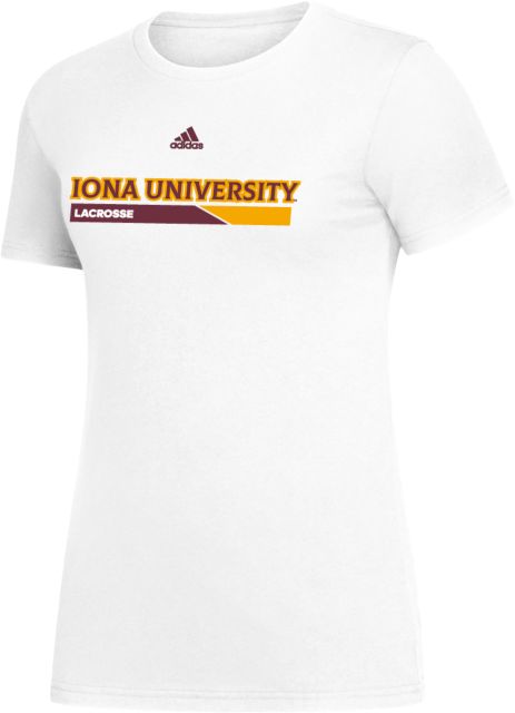 Iona Adidas Womens Cotton Tee Lacrosse Adidas - ONLINE ONLY
