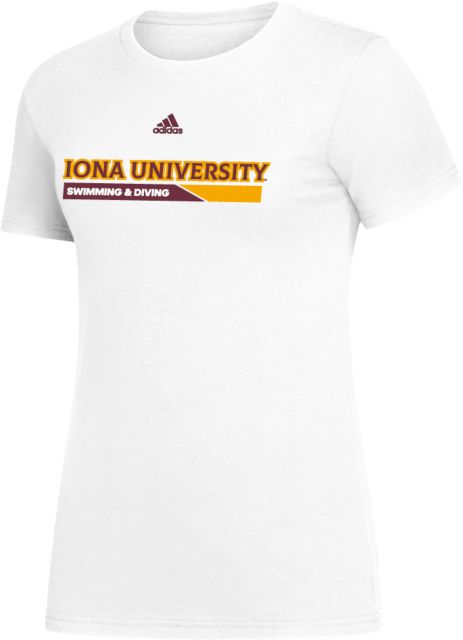 Iona Adidas Womens Cotton Tee Swimming and Diving Adidas - ONLINE ONLY