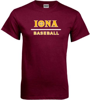 Iona T Shirt Baseball - ONLINE ONLY