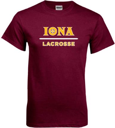 Iona T Shirt Lacrosse - ONLINE ONLY