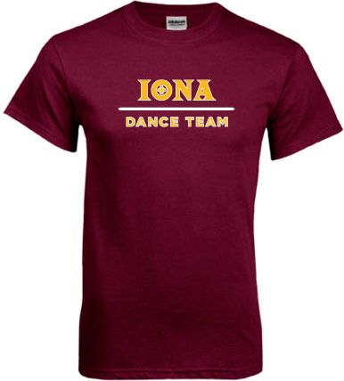 Iona T Shirt Dance Team - ONLINE ONLY