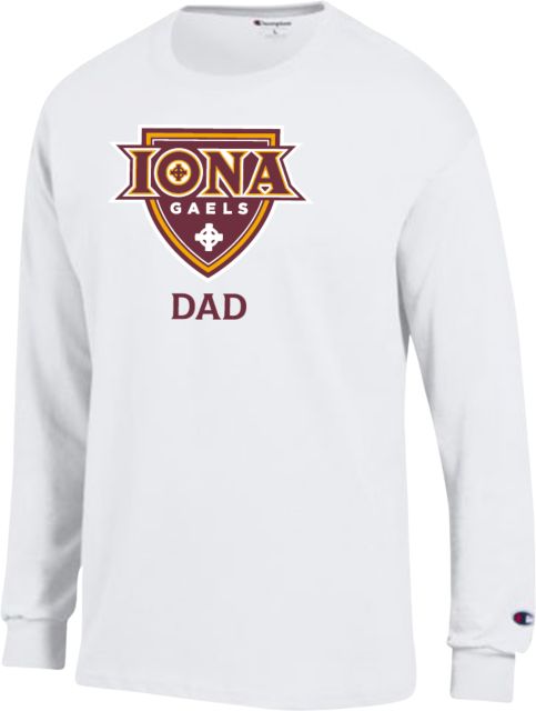Iona Champion Long Sleeve T Shirt Dad - ONLINE ONLY