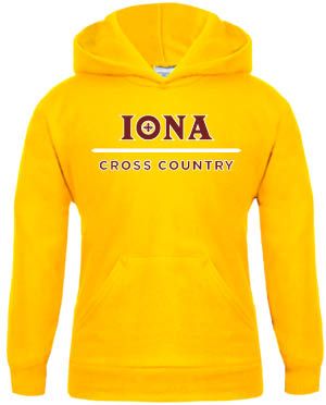 Iona Youth Fleece Hoodie Cross Country - ONLINE ONLY