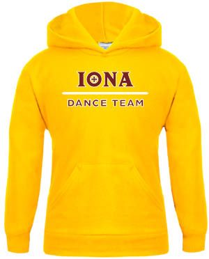 Iona Youth Fleece Hoodie Dance Team - ONLINE ONLY