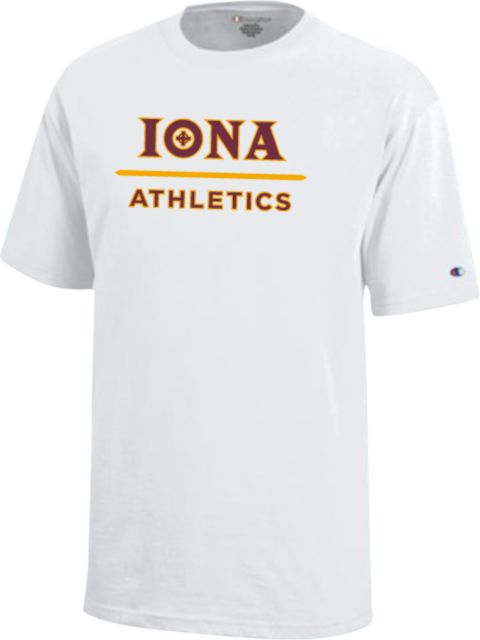 Iona Youth Champion Short Sleeve Tee Athletics - ONLINE ONLY