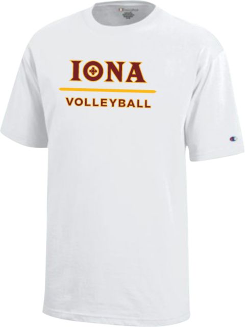 Iona Youth Champion Short Sleeve Tee Volleyball - ONLINE ONLY
