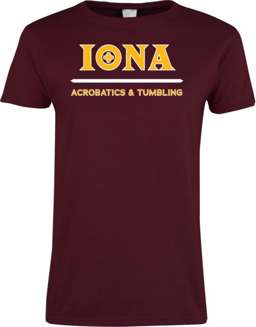 Iona Womens Short Sleeve Tee Acrobatics and Tumbling - ONLINE ONLY