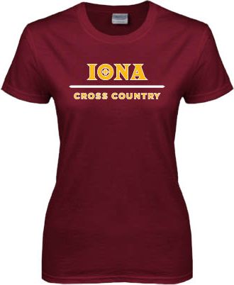 Iona Womens Short Sleeve Tee Cross Country - ONLINE ONLY