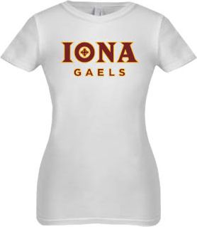 Iona Next Level Girls Fashion Fit T Shirt Official Logo - ONLINE ONLY