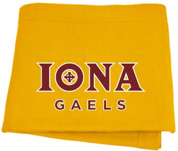 Iona Sweatshirt Blanket Official Logo - ONLINE ONLY