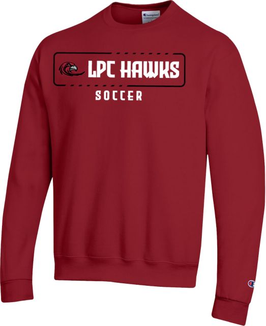 Las Positas Champion Fleece Crew LPC Hawks - Soccer - ONLINE ONLY