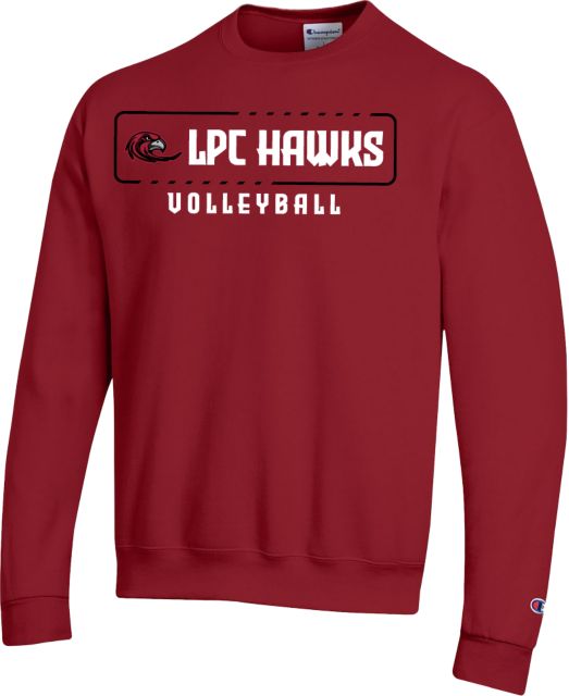 Las Positas Champion Fleece Crew LPC Hawks - Volleyball - ONLINE ONLY